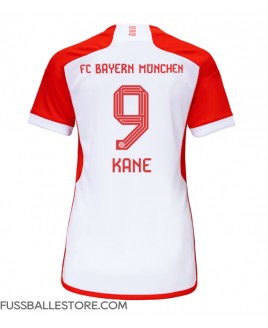 Günstige Bayern Munich Harry Kane #9 Heimtrikot Damen 2023-24 Kurzarm